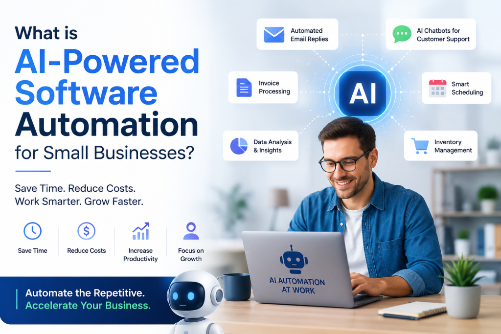 What is AI-Powered Software Automation for Small Businesses
