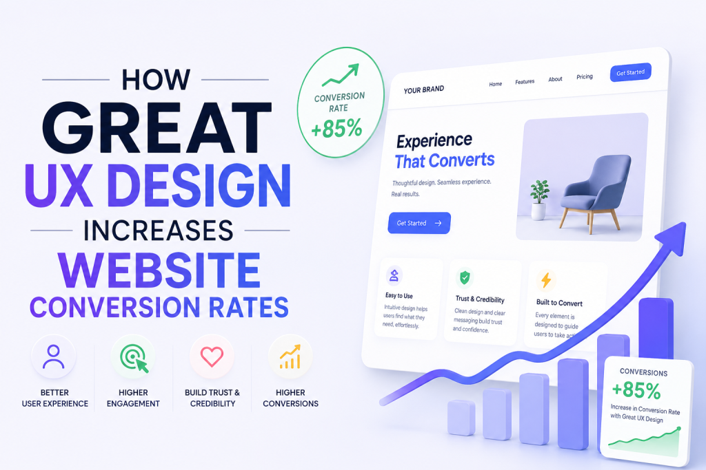 How Great UX Design Increases Website Conversion Rates