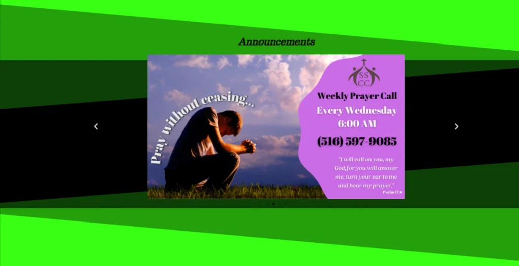 State Street Community Church Web Development