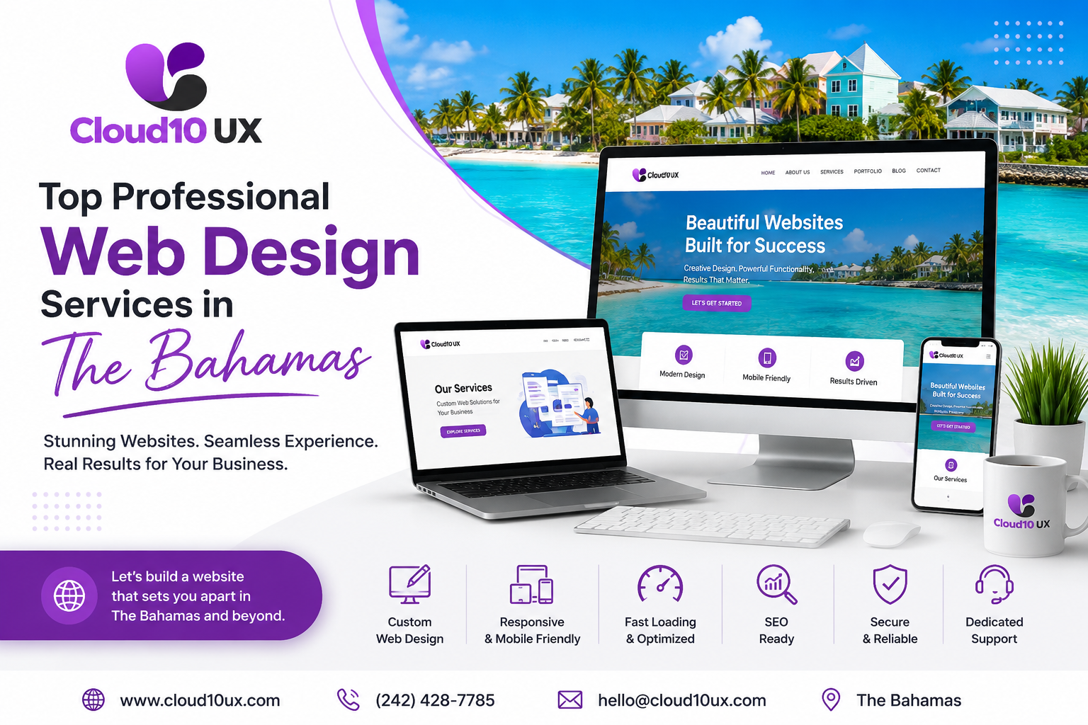 Top Professional Web Design Services in The Bahamas